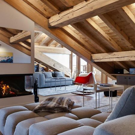 Appartement Contemporain Avec Sauna, Cheminee Et Parking Au Centre De Courchevel 1850 - Fr-1-564-35 Buitenkant foto